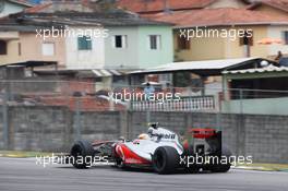 Lewis Hamilton (GBR) McLaren MP4/27. 24.11.2012. Formula 1 World Championship, Rd 20, Brazilian Grand Prix, Sao Paulo, Brazil, Qualifying Day.