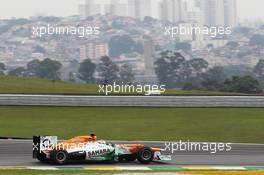 Paul di Resta (GBR) Sahara Force India VJM05. 24.11.2012. Formula 1 World Championship, Rd 20, Brazilian Grand Prix, Sao Paulo, Brazil, Qualifying Day.