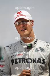Michael Schumacher (GER) Mercedes AMG F1. 24.11.2012. Formula 1 World Championship, Rd 20, Brazilian Grand Prix, Sao Paulo, Brazil, Qualifying Day.