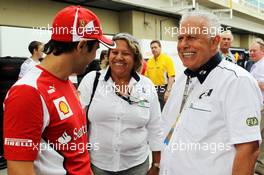 Felipe Massa (BRA) Ferrari. 24.11.2012. Formula 1 World Championship, Rd 20, Brazilian Grand Prix, Sao Paulo, Brazil, Qualifying Day.