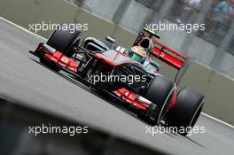 Lewis Hamilton (GBR) McLaren MP4/27. 24.11.2012. Formula 1 World Championship, Rd 20, Brazilian Grand Prix, Sao Paulo, Brazil, Qualifying Day.