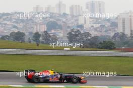 Mark Webber (AUS) Red Bull Racing RB8. 24.11.2012. Formula 1 World Championship, Rd 20, Brazilian Grand Prix, Sao Paulo, Brazil, Qualifying Day.