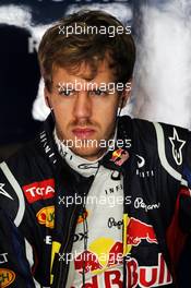 Sebastian Vettel (GER) Red Bull Racing. 24.11.2012. Formula 1 World Championship, Rd 20, Brazilian Grand Prix, Sao Paulo, Brazil, Qualifying Day.