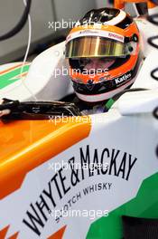 Nico Hulkenberg (GER) Sahara Force India F1 VJM05. 24.11.2012. Formula 1 World Championship, Rd 20, Brazilian Grand Prix, Sao Paulo, Brazil, Qualifying Day.