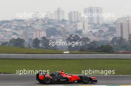 Charles Pic (FRA) Marussia F1 Team MR01. 24.11.2012. Formula 1 World Championship, Rd 20, Brazilian Grand Prix, Sao Paulo, Brazil, Qualifying Day.