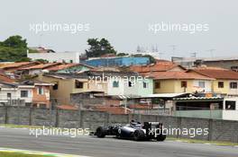 Pastor Maldonado (VEN) Williams FW34. 24.11.2012. Formula 1 World Championship, Rd 20, Brazilian Grand Prix, Sao Paulo, Brazil, Qualifying Day.
