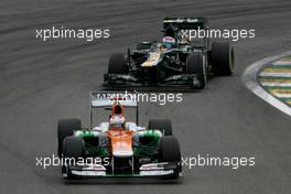 Paul di Resta (GBR), Sahara Force India Formula One Team  24.11.2012. Formula 1 World Championship, Rd 20, Brazilian Grand Prix, Sao Paulo, BRA, Qualifying Day