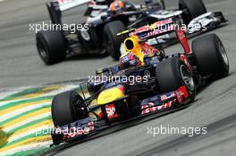 Mark Webber (AUS) Red Bull Racing RB8. 24.11.2012. Formula 1 World Championship, Rd 20, Brazilian Grand Prix, Sao Paulo, Brazil, Qualifying Day.