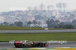 Romain Grosjean (FRA) Lotus F1 E20. 24.11.2012. Formula 1 World Championship, Rd 20, Brazilian Grand Prix, Sao Paulo, Brazil, Qualifying Day.