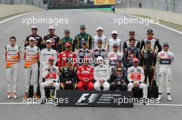 Deivers end of year group photograph. 25.11.2012. Formula 1 World Championship, Rd 20, Brazilian Grand Prix, Sao Paulo, Brazil, Race Day.