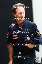 Christian Horner (GBR) Red Bull Racing Team Principal. 25.11.2012. Formula 1 World Championship, Rd 20, Brazilian Grand Prix, Sao Paulo, Brazil, Race Day.