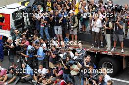 Photograhpers. 25.11.2012. Formula 1 World Championship, Rd 20, Brazilian Grand Prix, Sao Paulo, Brazil, Race Day.