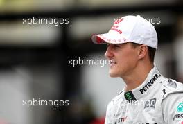 Michael Schumacher (GER), Mercedes GP  25.11.2012. Formula 1 World Championship, Rd 20, Brazilian Grand Prix, Sao Paulo, BRA, Race Day