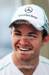 Nico Rosberg (GER) Mercedes AMG F1. 22.11.2012. Formula 1 World Championship, Rd 20, Brazilian Grand Prix, Sao Paulo, Brazil, Preparation Day.