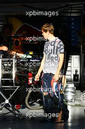 Sebastian Vettel (GER) Red Bull Racing. 22.11.2012. Formula 1 World Championship, Rd 20, Brazilian Grand Prix, Sao Paulo, Brazil, Preparation Day.
