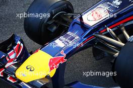 Red Bull Racing RB8 nosecone. 22.11.2012. Formula 1 World Championship, Rd 20, Brazilian Grand Prix, Sao Paulo, Brazil, Preparation Day.