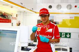 Felipe Massa (BRA) Ferrari. 22.11.2012. Formula 1 World Championship, Rd 20, Brazilian Grand Prix, Sao Paulo, Brazil, Preparation Day.