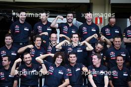 Scuderia Toro Rosso team photograph. 22.11.2012. Formula 1 World Championship, Rd 20, Brazilian Grand Prix, Sao Paulo, Brazil, Preparation Day.