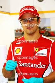 Felipe Massa (BRA) Ferrari. 22.11.2012. Formula 1 World Championship, Rd 20, Brazilian Grand Prix, Sao Paulo, Brazil, Preparation Day.