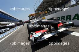 Sauber C31. 22.11.2012. Formula 1 World Championship, Rd 20, Brazilian Grand Prix, Sao Paulo, Brazil, Preparation Day.
