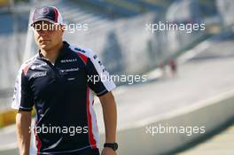 Valtteri Bottas (FIN) Williams Third Driver. 22.11.2012. Formula 1 World Championship, Rd 20, Brazilian Grand Prix, Sao Paulo, Brazil, Preparation Day.