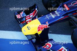 Red Bull Racing RB8 nosecone. 22.11.2012. Formula 1 World Championship, Rd 20, Brazilian Grand Prix, Sao Paulo, Brazil, Preparation Day.