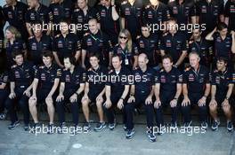 Red Bull Racing team photograph. 22.11.2012. Formula 1 World Championship, Rd 20, Brazilian Grand Prix, Sao Paulo, Brazil, Preparation Day.