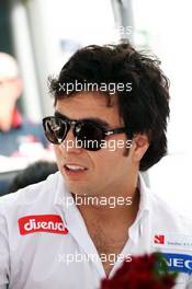 Sergio Perez (MEX) Sauber. 22.11.2012. Formula 1 World Championship, Rd 20, Brazilian Grand Prix, Sao Paulo, Brazil, Preparation Day.