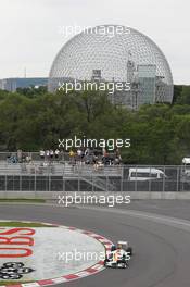 Nico Hulkenberg (GER) Sahara Force India F1 VJM05. 08.06.2012. Formula 1 World Championship, Rd 7, Canadian Grand Prix, Montreal, Canada, Practice Day