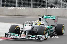 Nico Rosberg (GER) Mercedes AMG F1 W03. 08.06.2012. Formula 1 World Championship, Rd 7, Canadian Grand Prix, Montreal, Canada, Practice Day