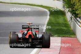 Charles Pic (FRA) Marussia F1 Team MR01. 08.06.2012. Formula 1 World Championship, Rd 7, Canadian Grand Prix, Montreal, Canada, Practice Day