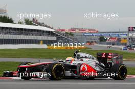 Lewis Hamilton (GBR) McLaren MP4/27. 08.06.2012. Formula 1 World Championship, Rd 7, Canadian Grand Prix, Montreal, Canada, Practice Day