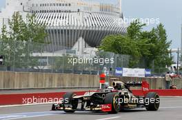 Kimi Raikkonen (FIN) Lotus F1 E20. 08.06.2012. Formula 1 World Championship, Rd 7, Canadian Grand Prix, Montreal, Canada, Practice Day