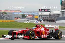 Fernando Alonso (ESP) Ferrari F2012. 08.06.2012. Formula 1 World Championship, Rd 7, Canadian Grand Prix, Montreal, Canada, Practice Day
