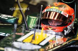Heikki Kovalainen (FIN) Caterham CT01. 08.06.2012. Formula 1 World Championship, Rd 7, Canadian Grand Prix, Montreal, Canada, Practice Day