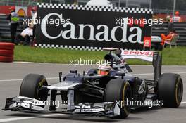 Pastor Maldonado (VEN) Williams FW34. 08.06.2012. Formula 1 World Championship, Rd 7, Canadian Grand Prix, Montreal, Canada, Practice Day