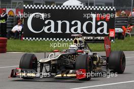 Kimi Raikkonen (FIN) Lotus F1 E20. 08.06.2012. Formula 1 World Championship, Rd 7, Canadian Grand Prix, Montreal, Canada, Practice Day