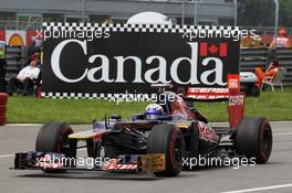 Daniel Ricciardo (AUS) Scuderia Toro Rosso STR7. 08.06.2012. Formula 1 World Championship, Rd 7, Canadian Grand Prix, Montreal, Canada, Practice Day
