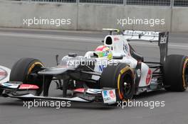 Sergio Perez (MEX) Sauber C31. 08.06.2012. Formula 1 World Championship, Rd 7, Canadian Grand Prix, Montreal, Canada, Practice Day