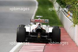 Sergio Perez (MEX) Sauber C31. 08.06.2012. Formula 1 World Championship, Rd 7, Canadian Grand Prix, Montreal, Canada, Practice Day