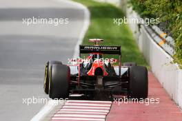 Timo Glock (GER) Marussia F1 Team MR01. 08.06.2012. Formula 1 World Championship, Rd 7, Canadian Grand Prix, Montreal, Canada, Practice Day