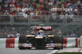 Jean-Eric Vergne (FRA) Scuderia Toro Rosso STR7. 08.06.2012. Formula 1 World Championship, Rd 7, Canadian Grand Prix, Montreal, Canada, Practice Day