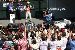 Lewis Hamilton (GBR), McLaren Mercedes  10.06.2012. Formula 1 World Championship, Rd 7, Canadian Grand Prix, Montreal, Canada, Race Day