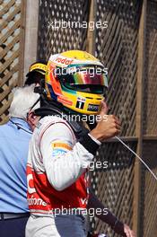 Race winner Lewis Hamilton (GBR) McLaren celebrates in parc ferme. 10.06.2012. Formula 1 World Championship, Rd 7, Canadian Grand Prix, Montreal, Canada, Race Day