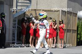 3rd place Sergio Perez (MEX), Sauber F1 Team  10.06.2012. Formula 1 World Championship, Rd 7, Canadian Grand Prix, Montreal, Canada, Race Day