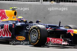 Mark Webber (AUS) Red Bull Racing RB8. 10.06.2012. Formula 1 World Championship, Rd 7, Canadian Grand Prix, Montreal, Canada, Race Day