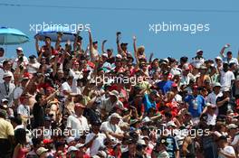 Fans. 10.06.2012. Formula 1 World Championship, Rd 7, Canadian Grand Prix, Montreal, Canada, Race Day