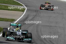 Nico Rosberg (GER), Mercedes GP  10.06.2012. Formula 1 World Championship, Rd 7, Canadian Grand Prix, Montreal, Canada, Race Day