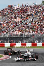 Sergio Perez (MEX) Sauber C31. 10.06.2012. Formula 1 World Championship, Rd 7, Canadian Grand Prix, Montreal, Canada, Race Day