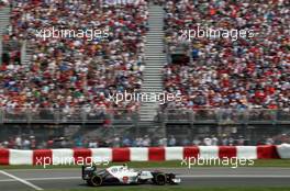 Sergio Perez (MEX), Sauber F1 Team  10.06.2012. Formula 1 World Championship, Rd 7, Canadian Grand Prix, Montreal, Canada, Race Day